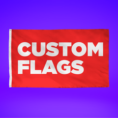 Custom Flag – High-Visibility Branding for Indoors & Outdoors