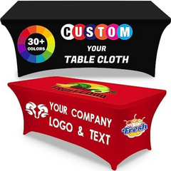 Custom Table Cover – Professional Branding for Any Event
